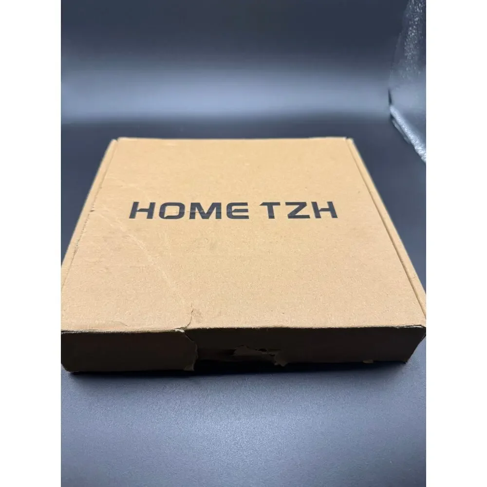 Home TZH Black Malleable Cast iron Pipe Threaded Tee 3/4 INCH Fittings Plumbing